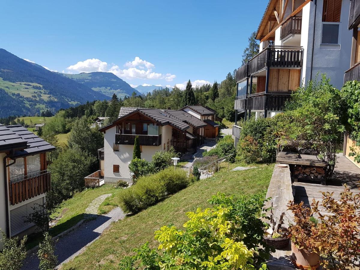 Enzian 176 Al , Wohnung C3 Tiefencastel Bagian luar foto